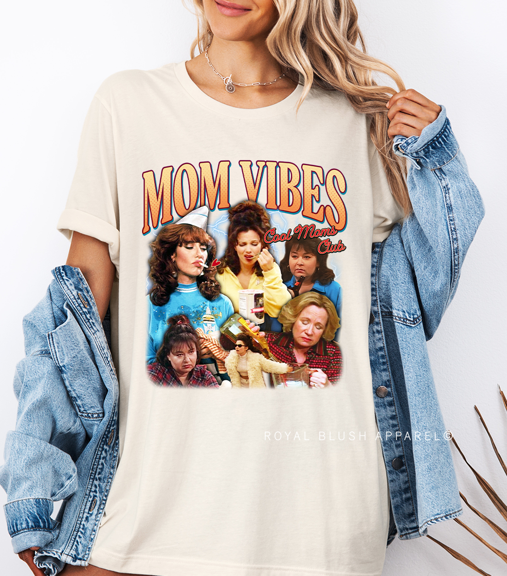 Mom Vibes - Cools Moms Club Full Color Transfer