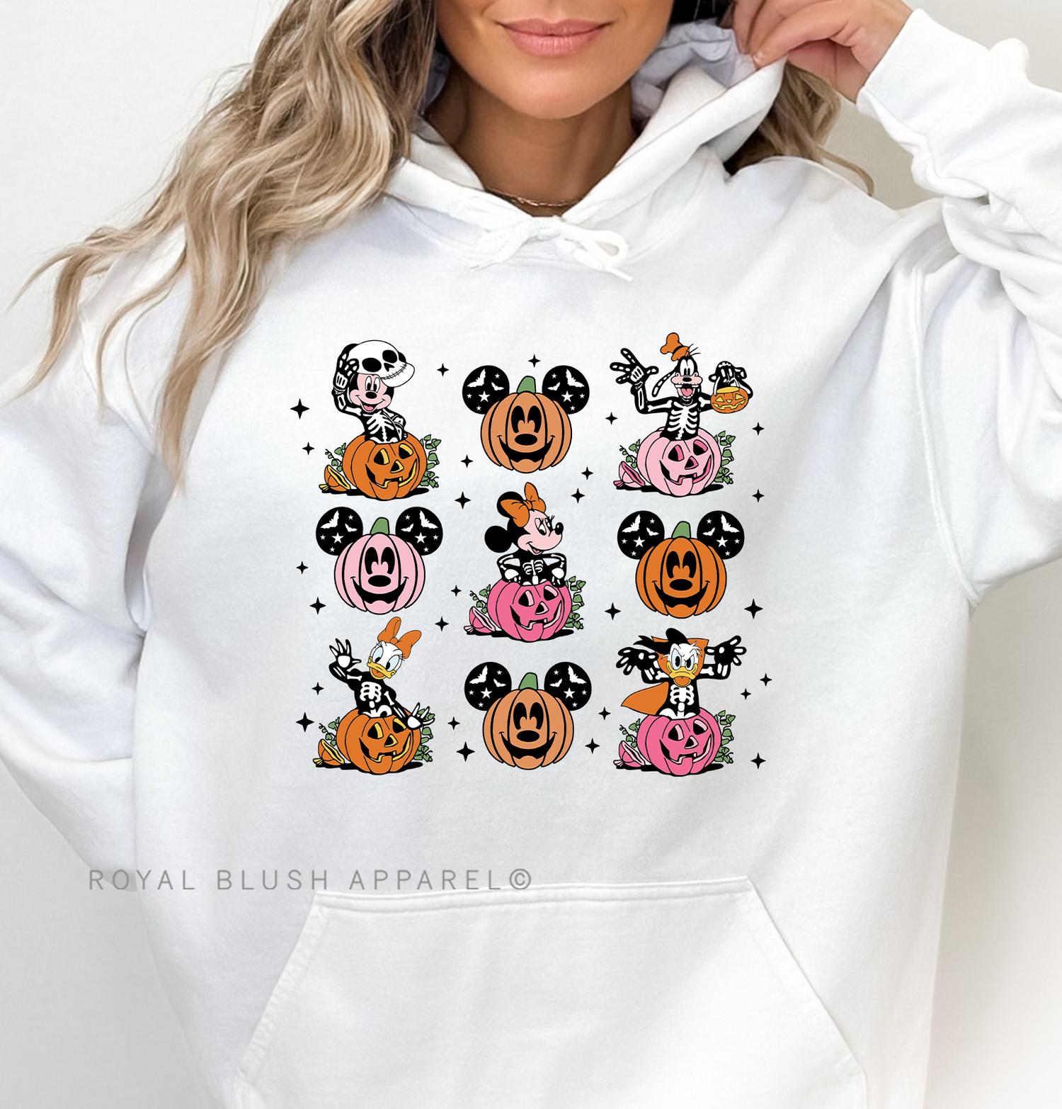 Mouse Ears Halloween Icons Full Color Transfer