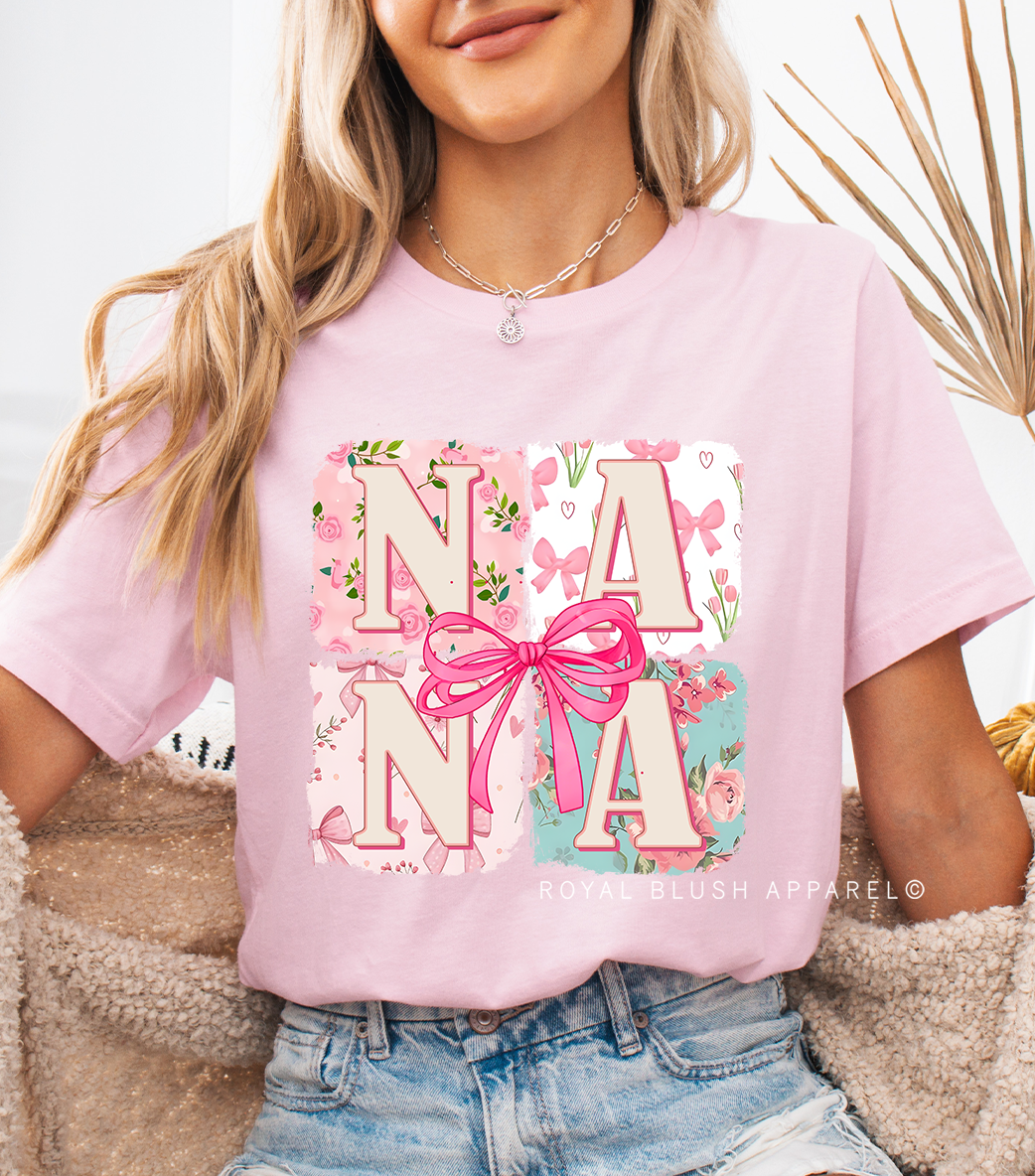 NANA Bow Full Color Transfer
