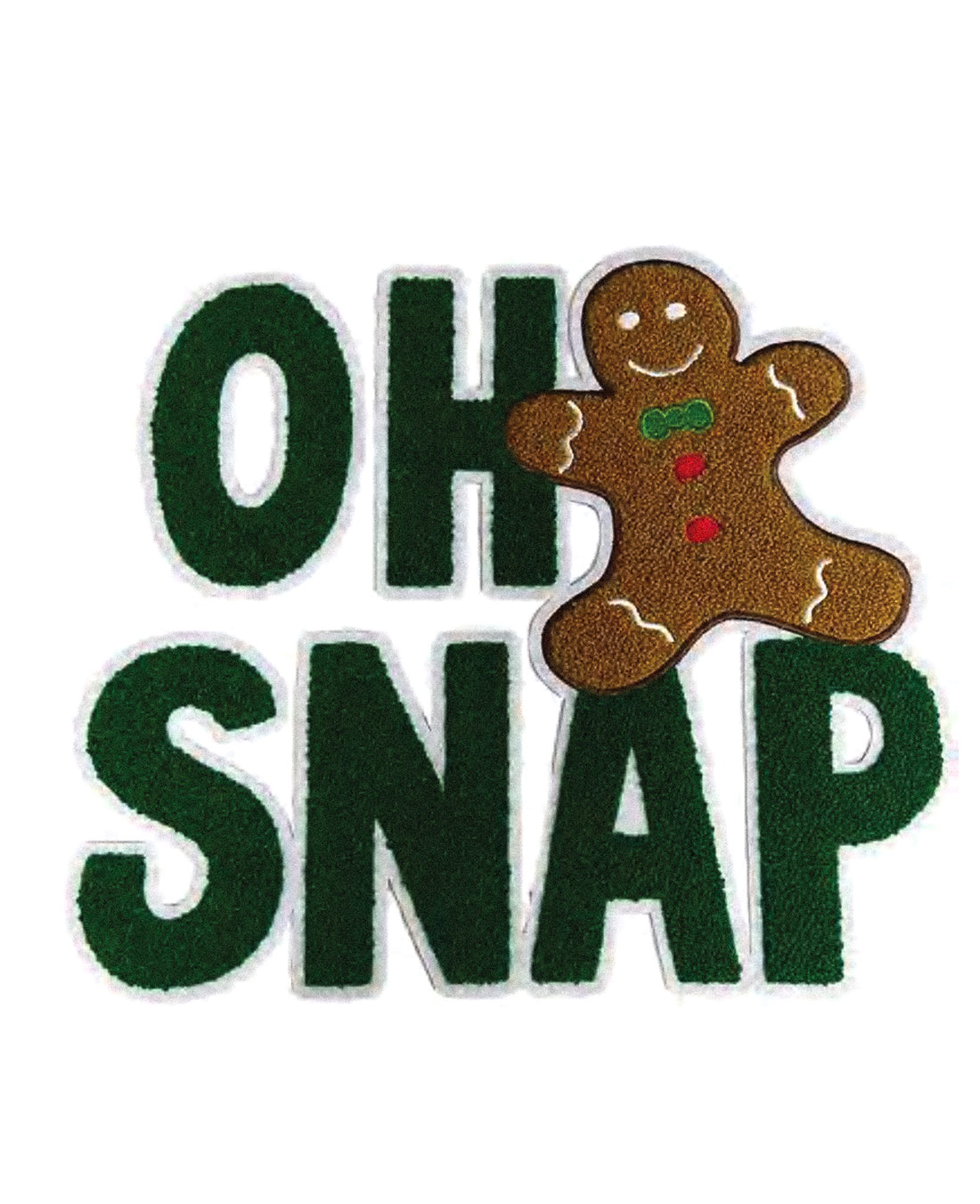 OH SNAP Chenille Patch