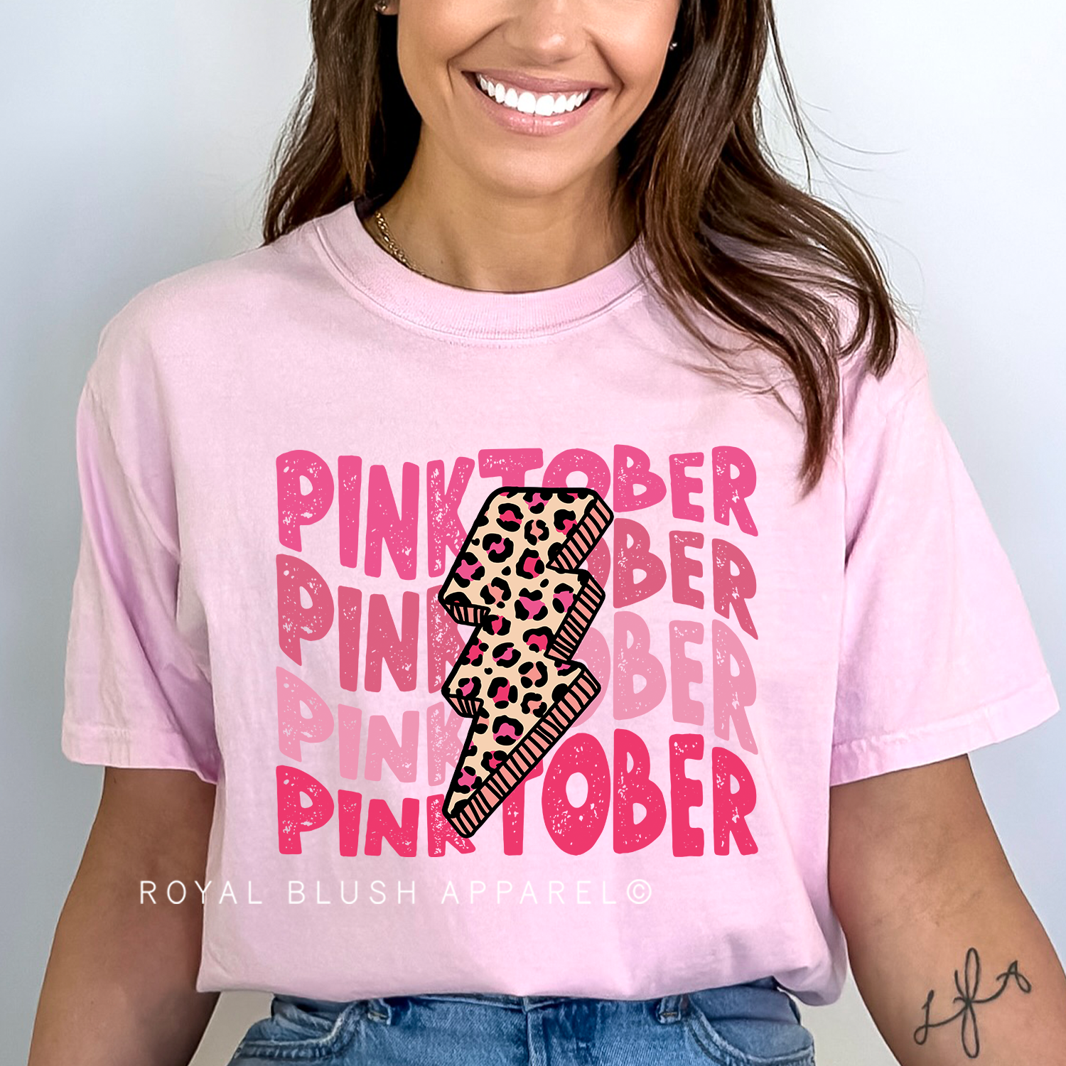 Pinktober Full Color Transfer