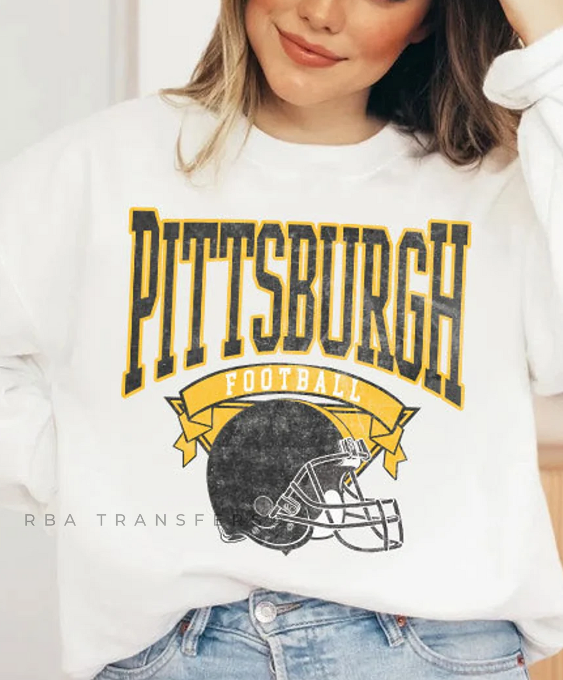 Pittsburgh Football Full Color Transfer
