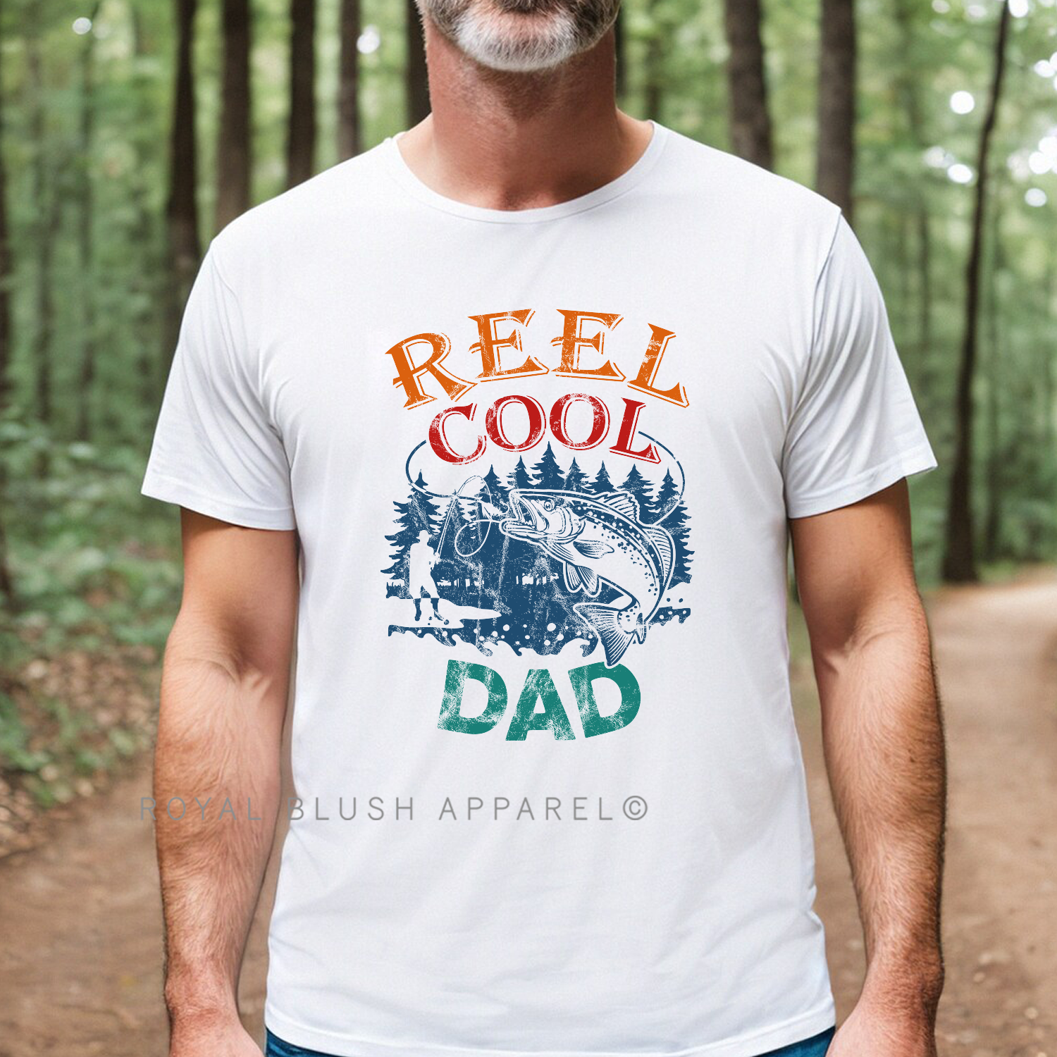 Reel Cool Dad Full Color Transfer