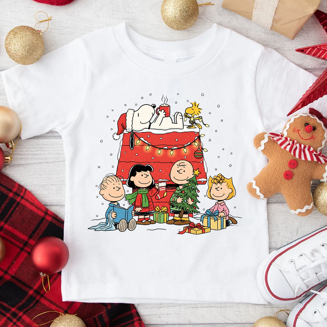 Youth Snoopy Christmas Full Colour Transfer