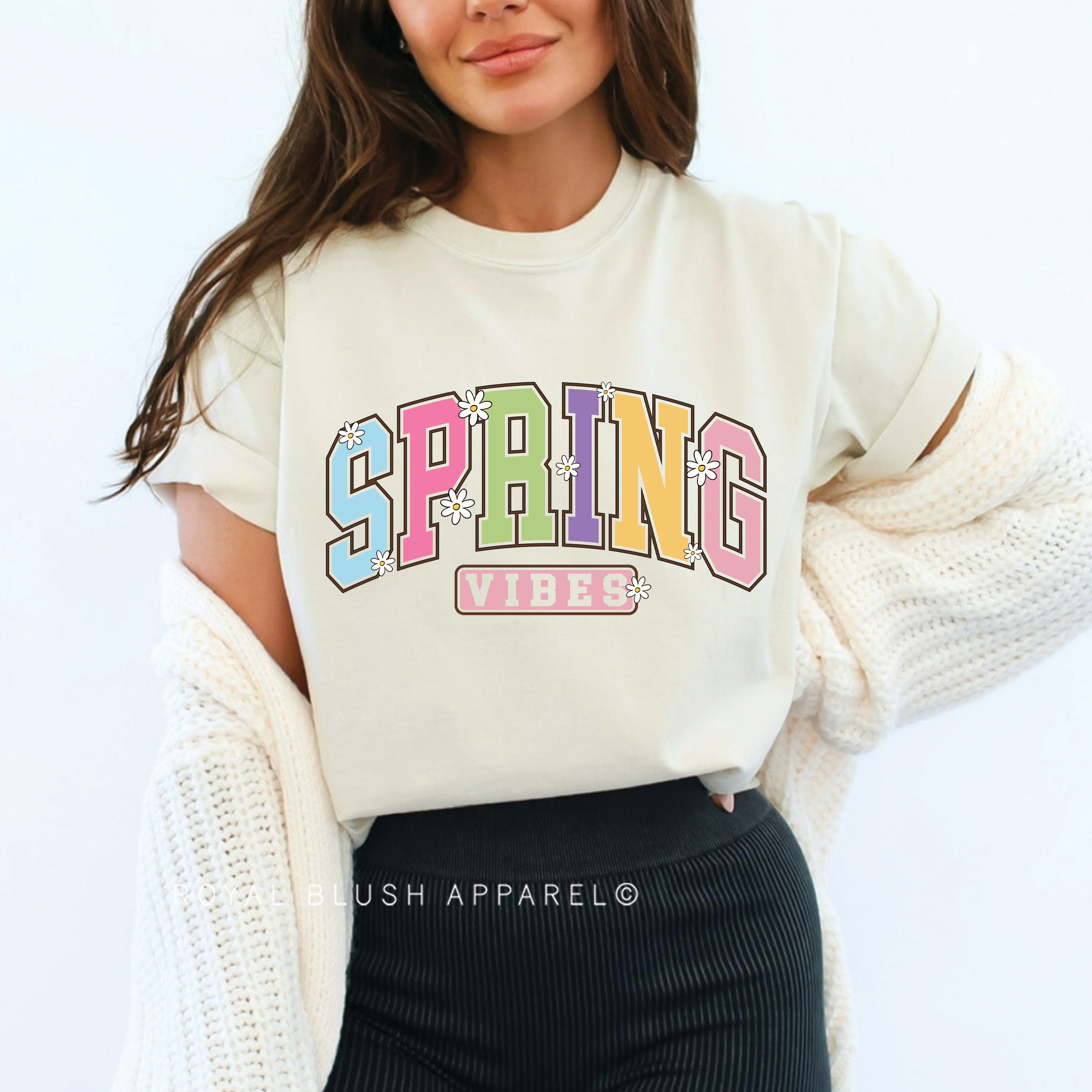 Spring Vibes Full Color Transfer