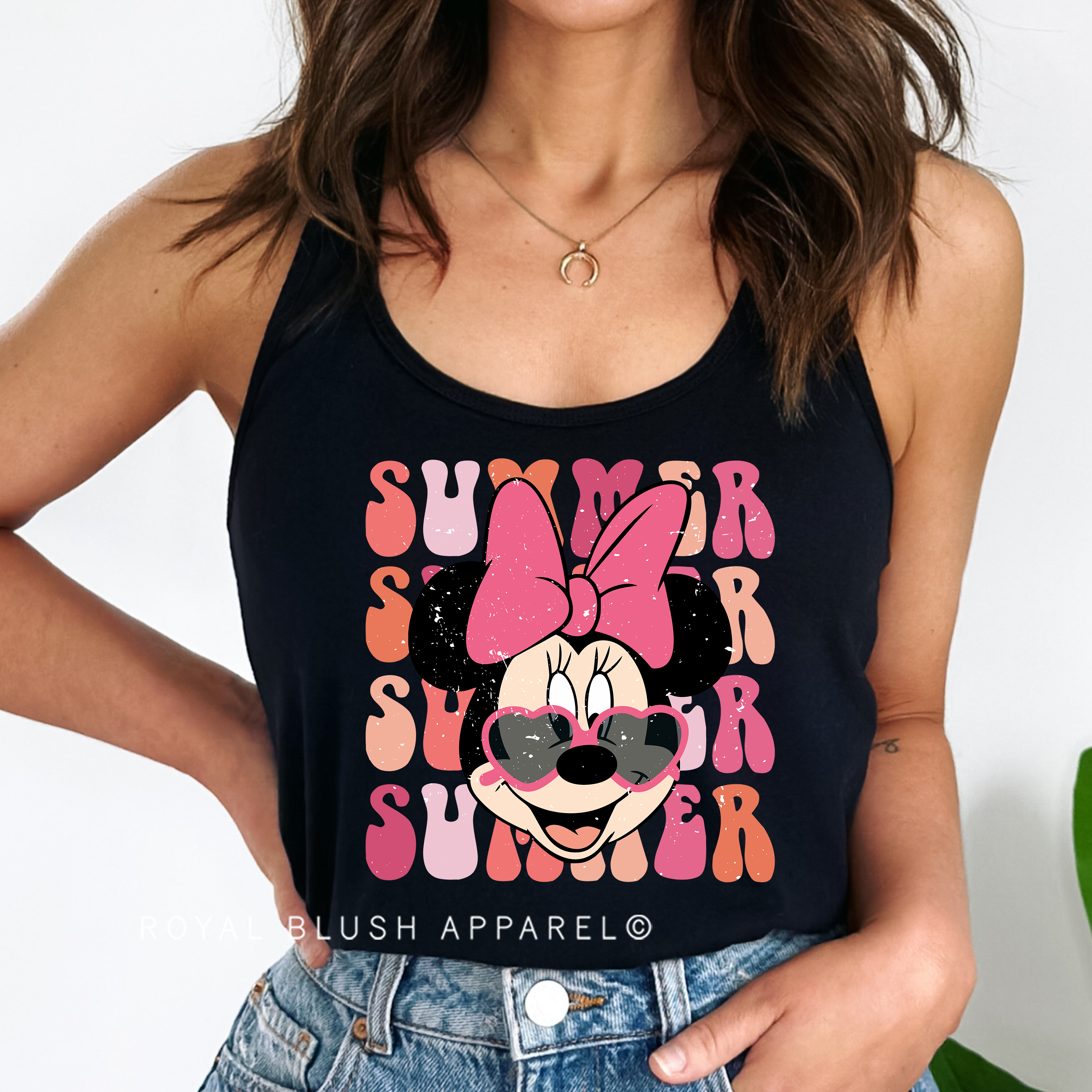 Minnie SUMMER Full Color Transfer