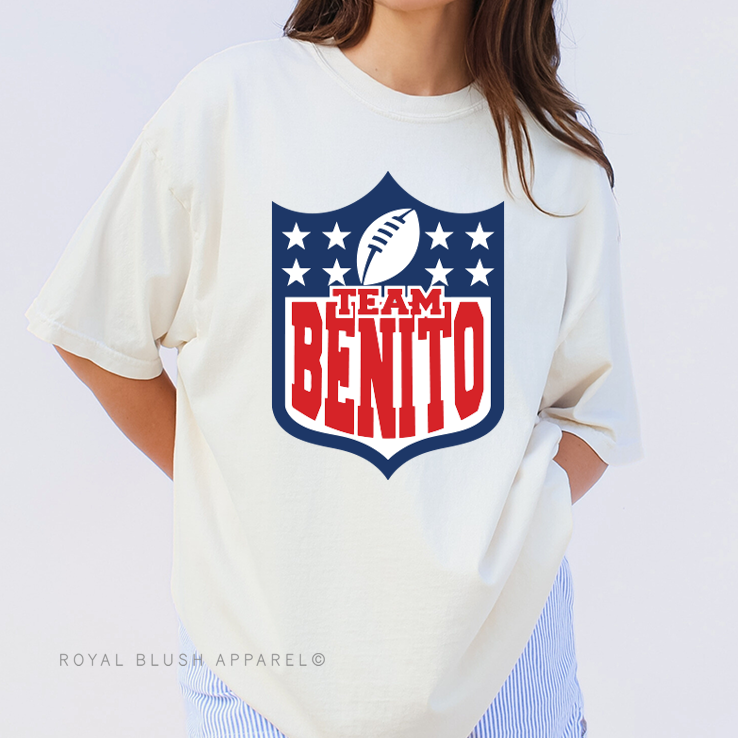 Team Benito Football Full Color Transfer