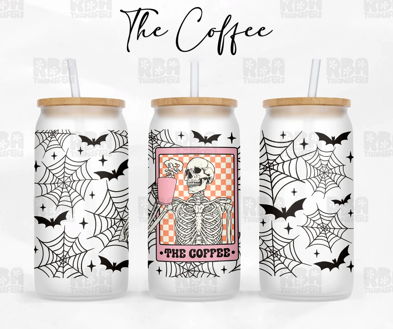 The Coffee Wrap UV DTF Sticker