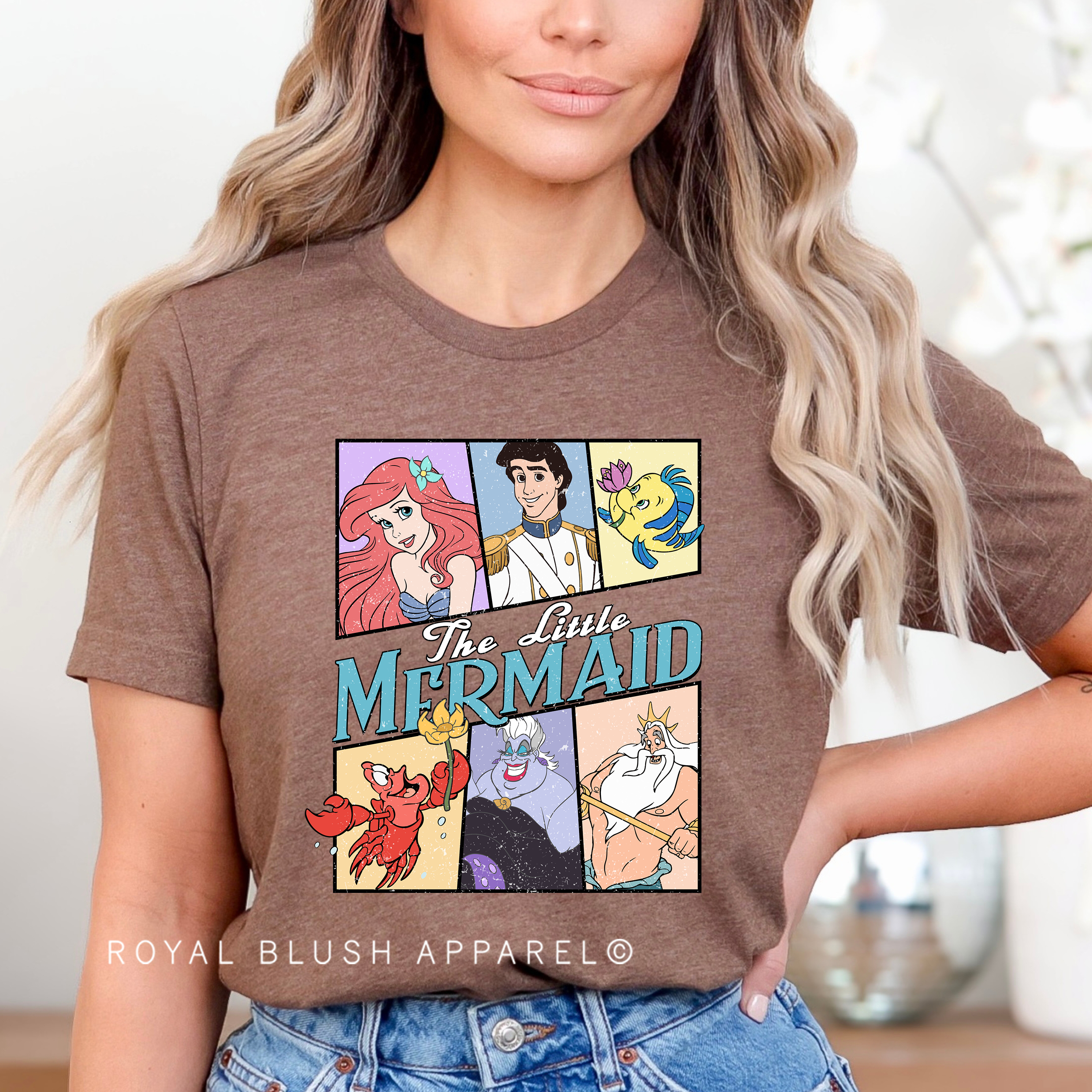 The Little Mermaid Full Colour Transfer