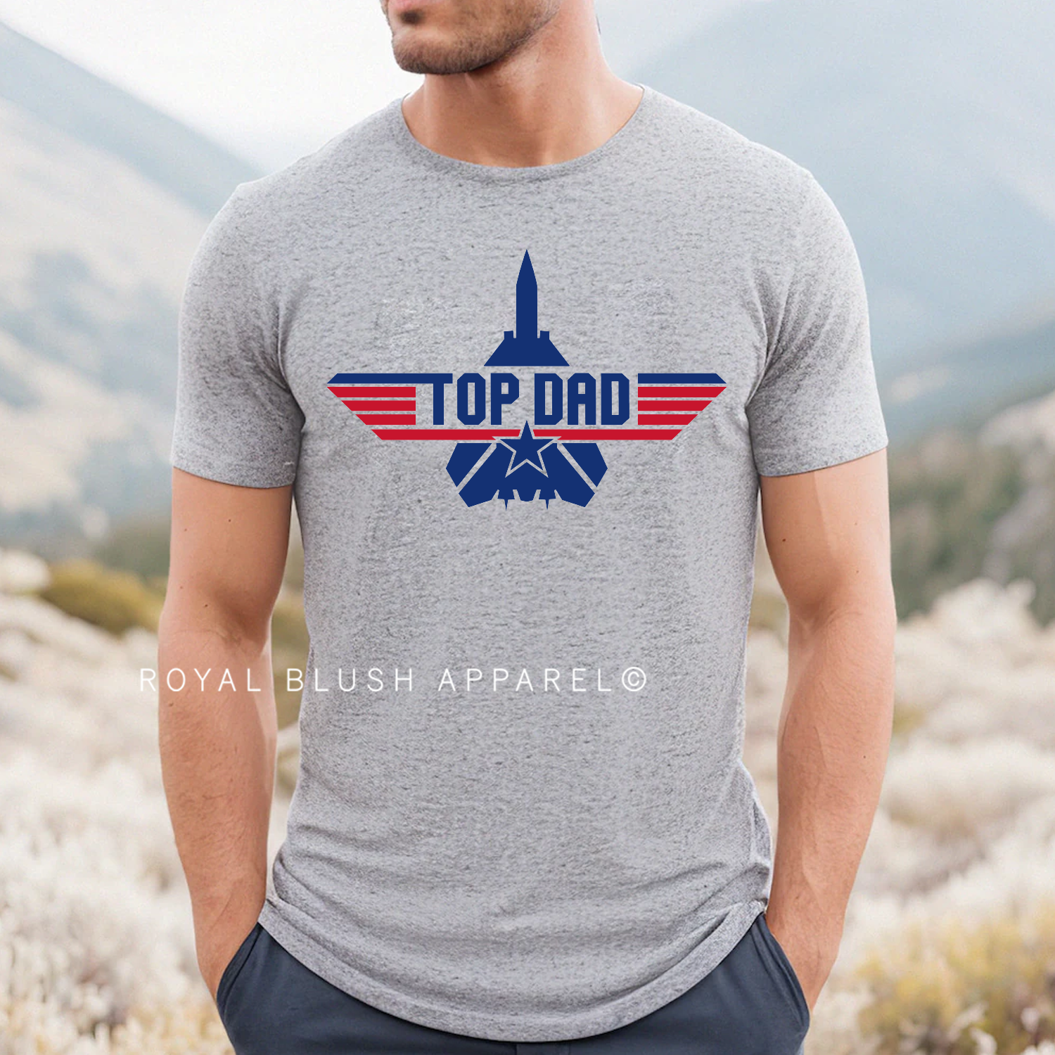 Top Dad Full Color Transfer