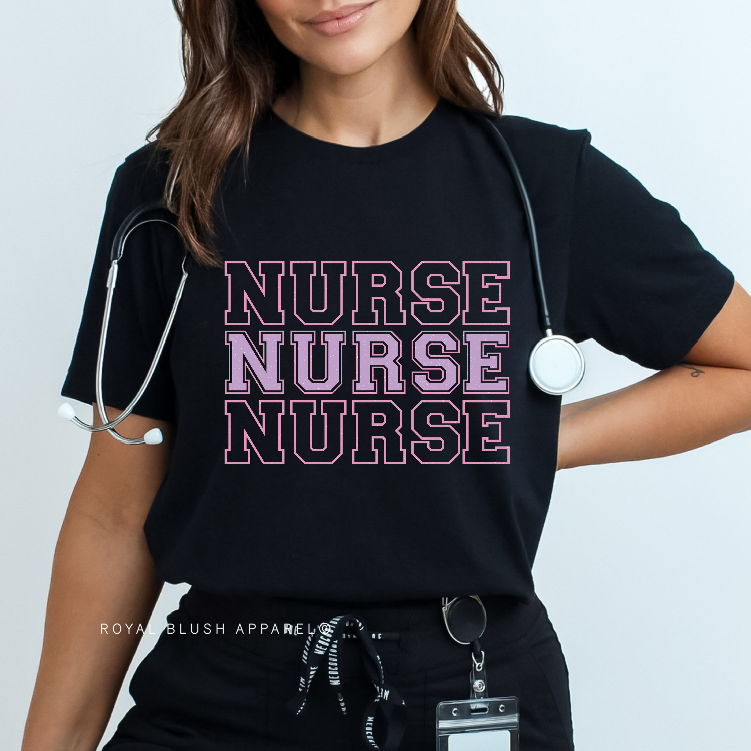 NURSE Varsity x3 Full Color Transfer
