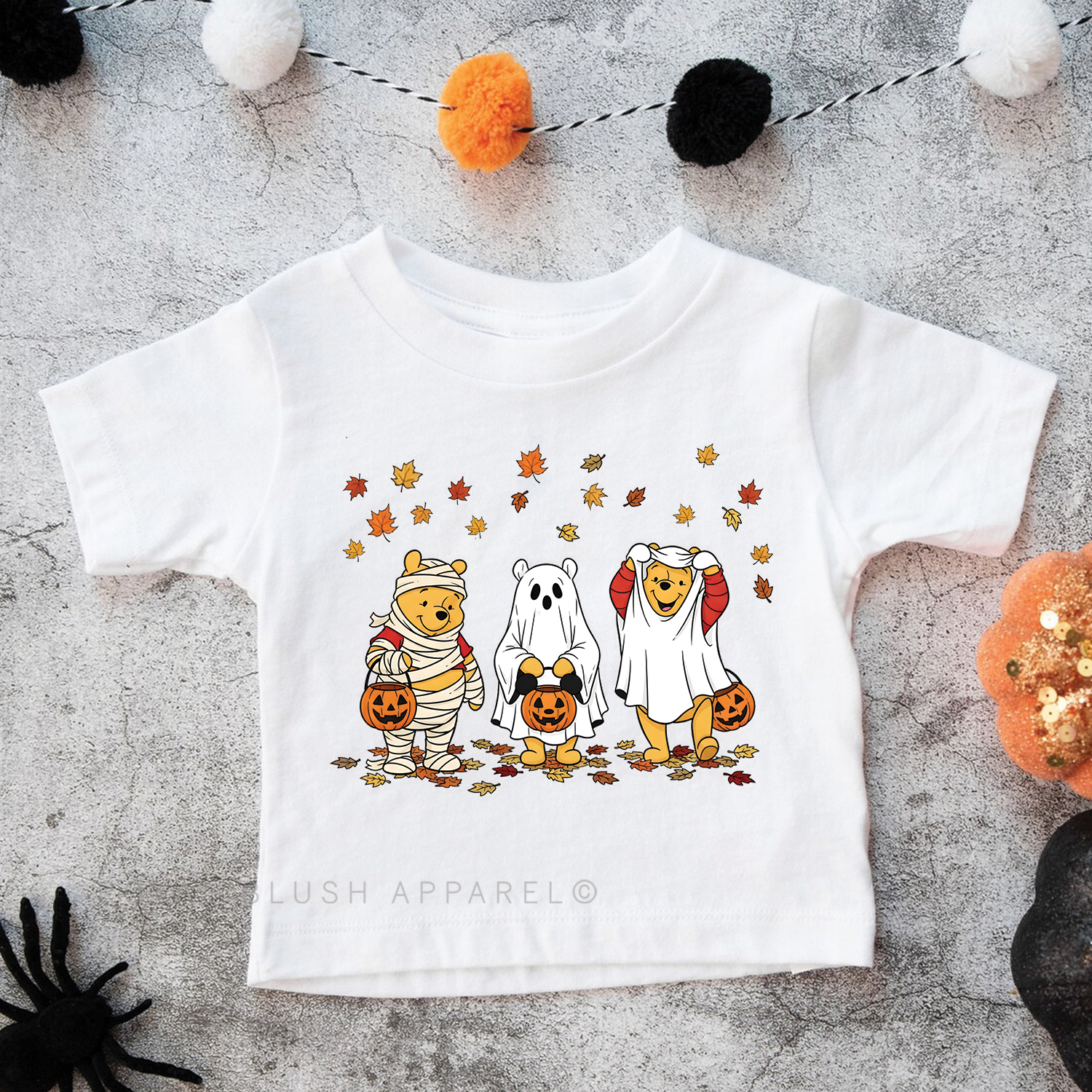 Toddler Youth Winnie Costumes Full Color Transfer