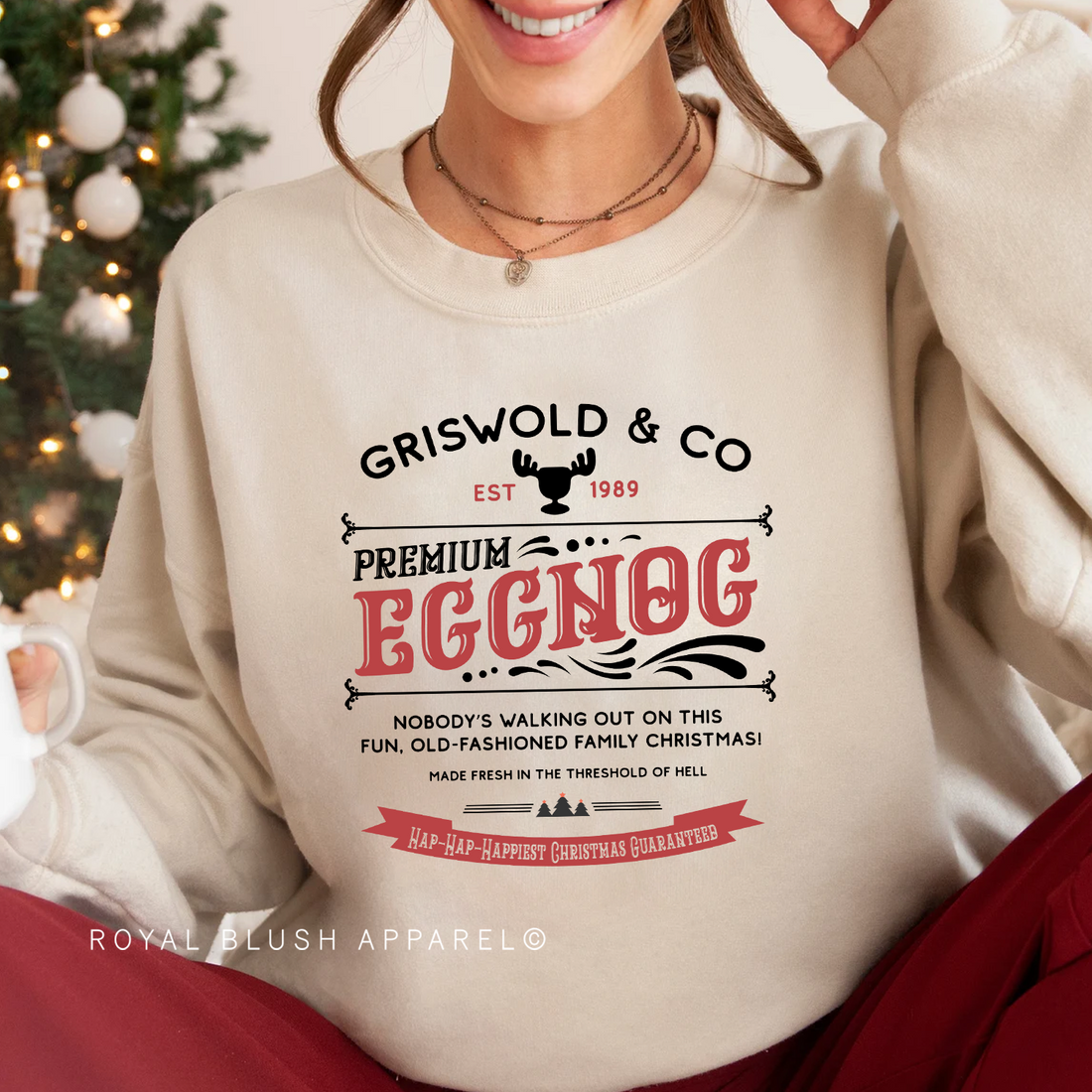 Griswold & Co Premium Eggnog Full Colour Transfer