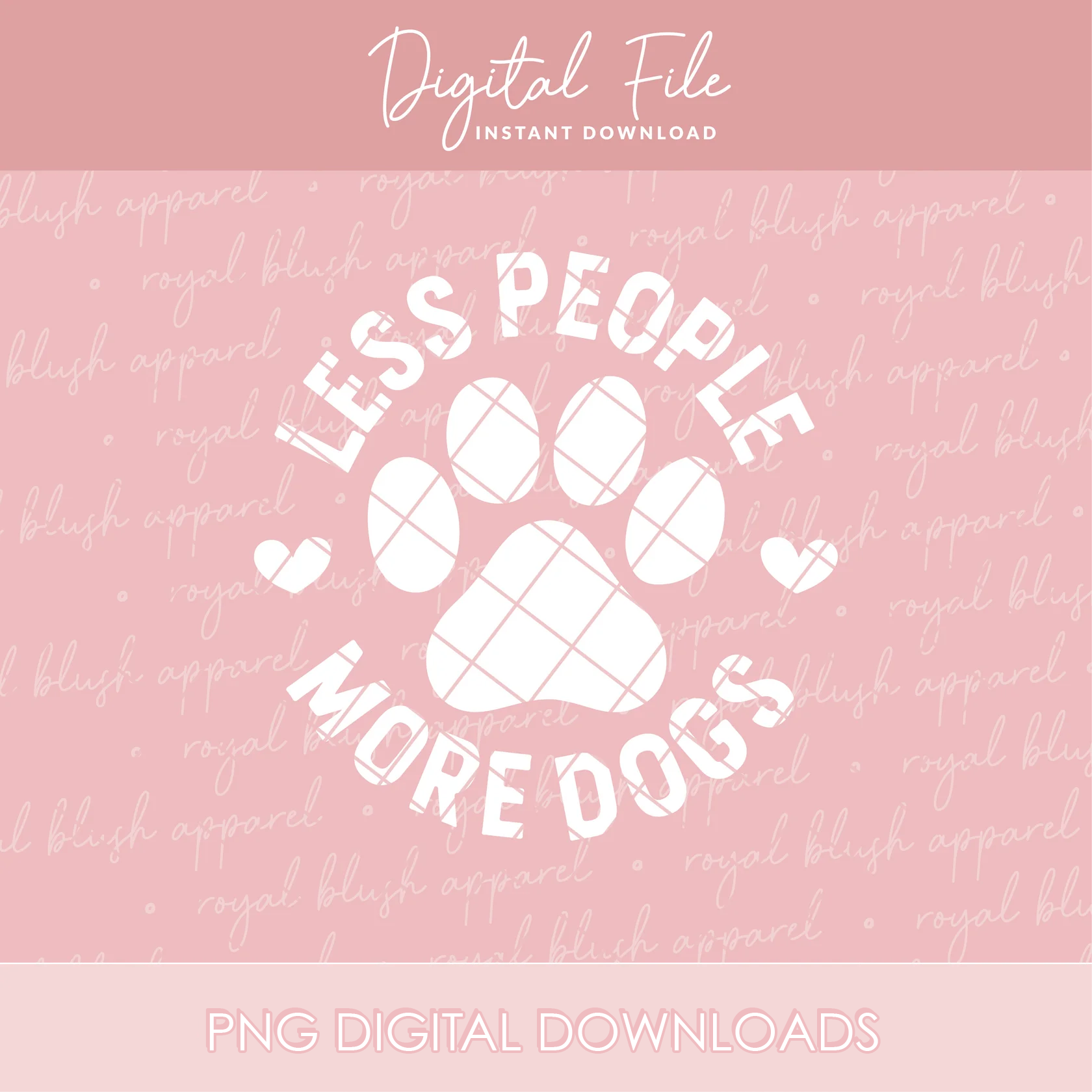 Less People More Dogs Png