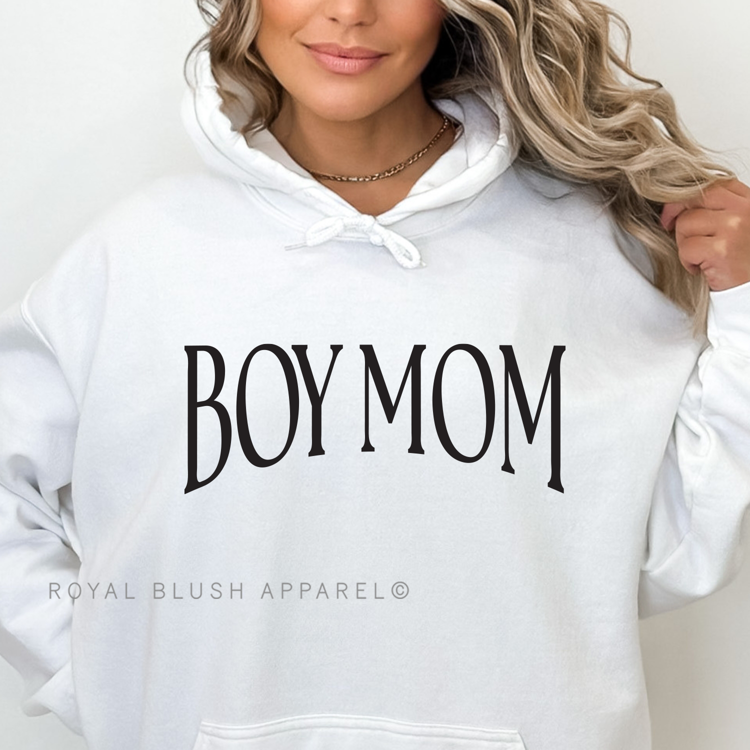 BOY MOM Screen Print Transfer