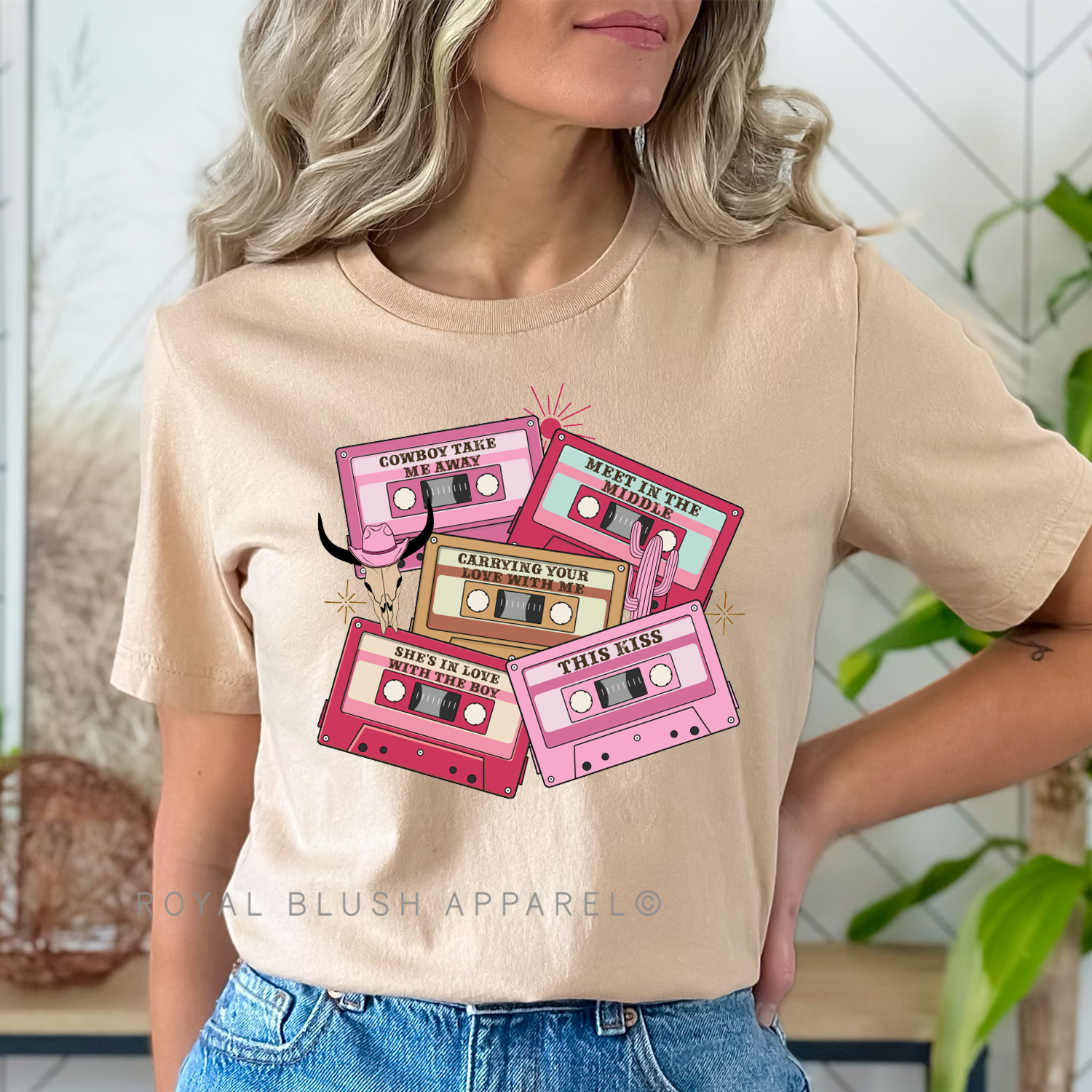 Country Cassettes Full Color Transfer