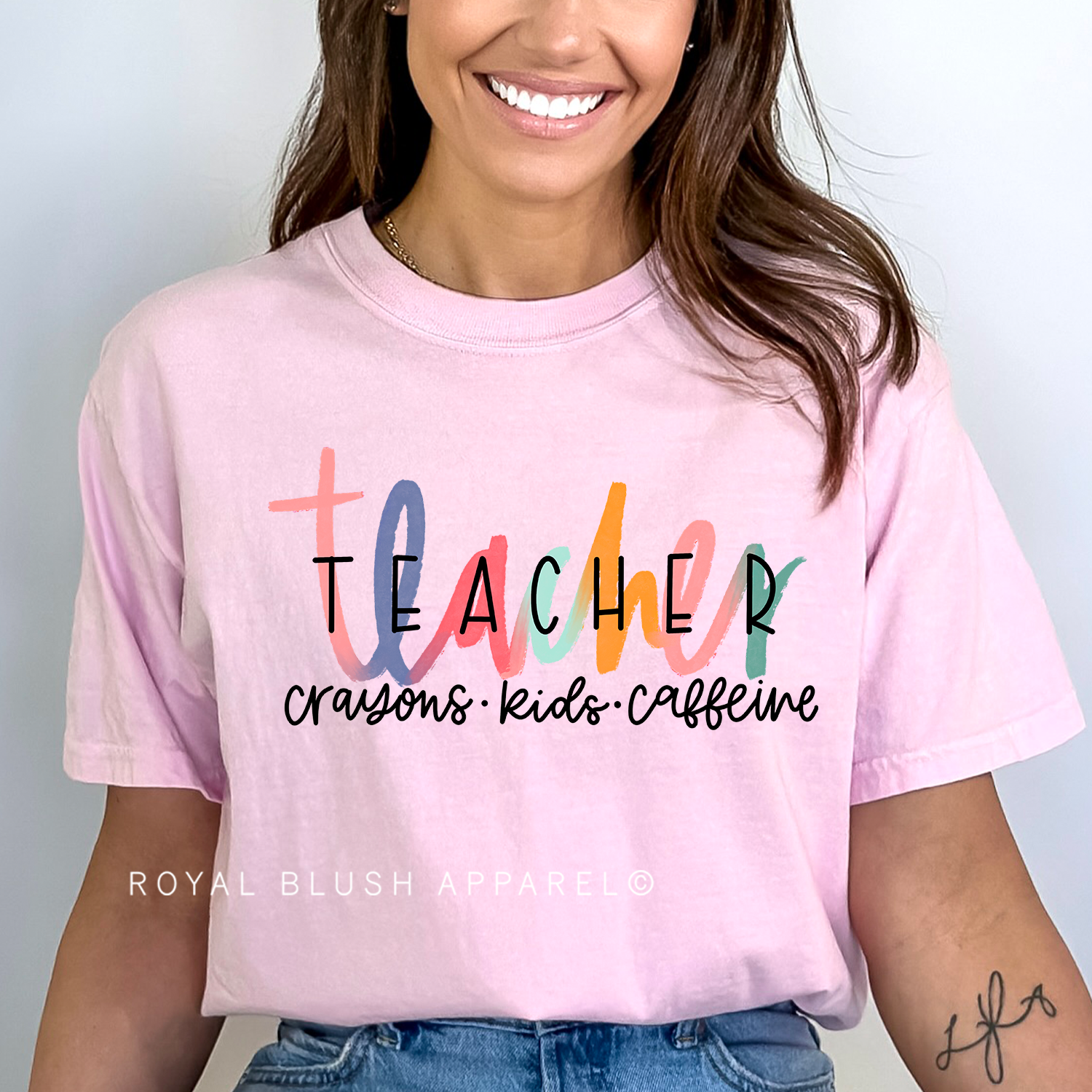Crayons • Kids • Caffeine Full Color Transfer