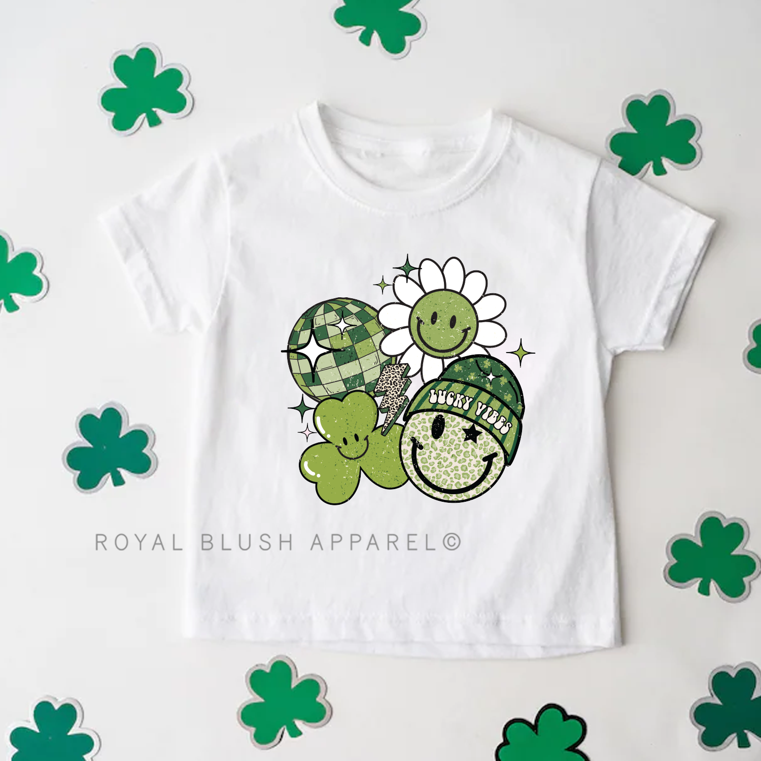 Toddler/Youth Disco Lucky Vibes Full Color Transfer