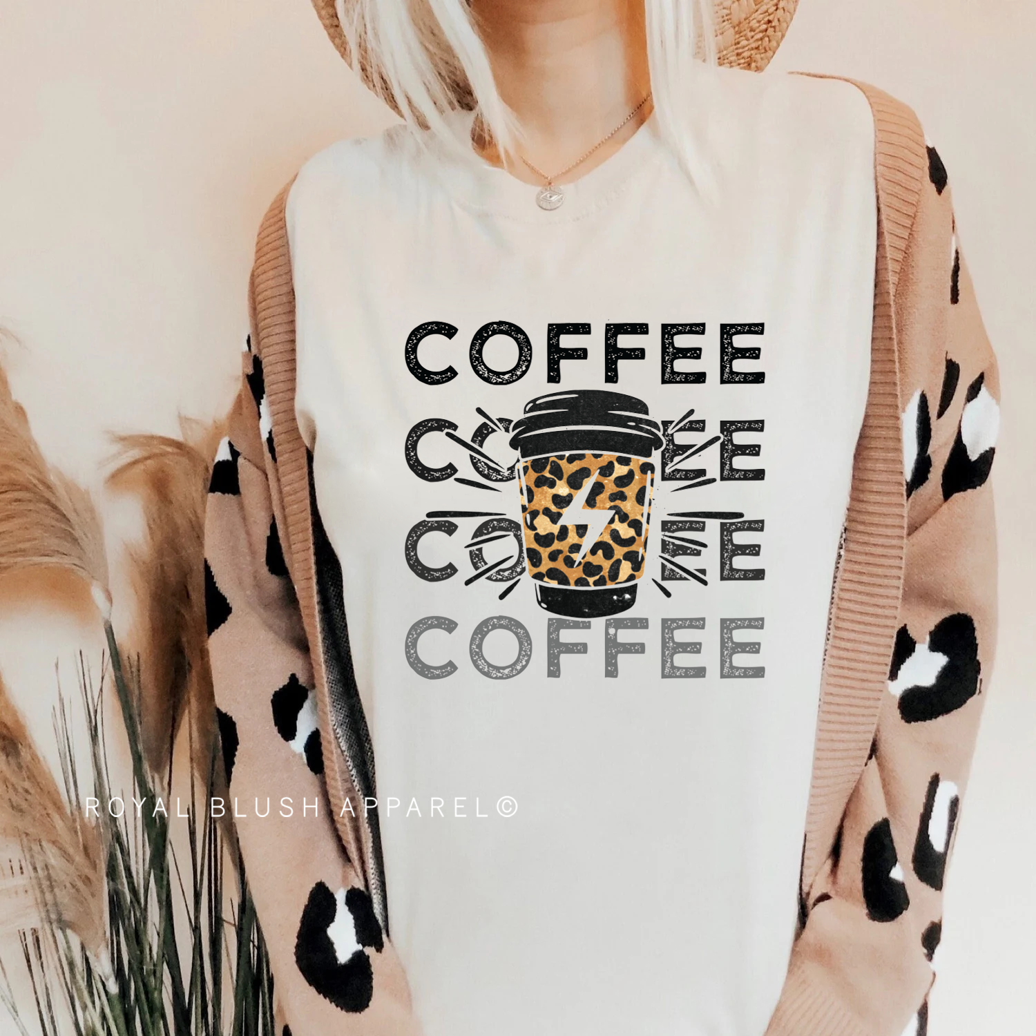Coffee Lightning Full Color Transfer