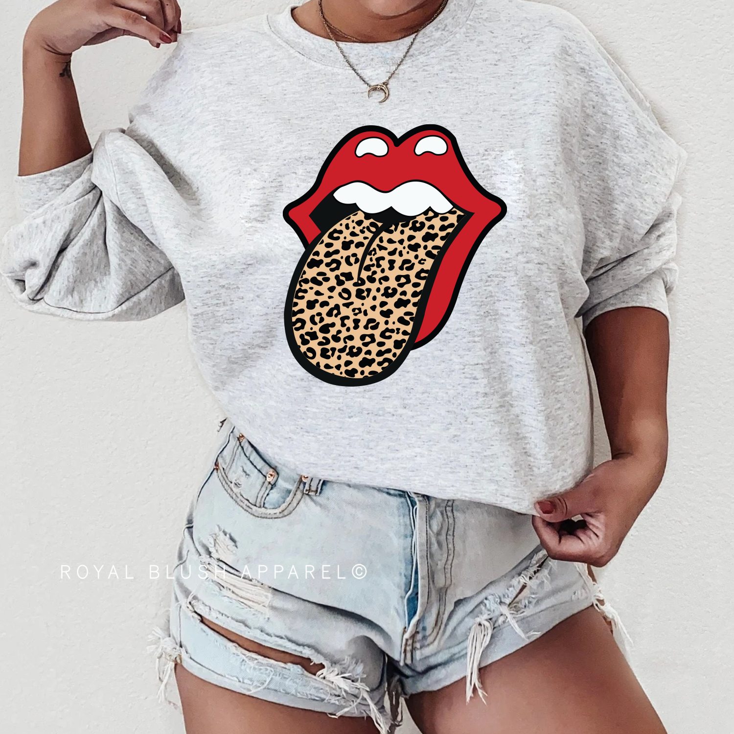 Leopard Tongue Full Color Transfer