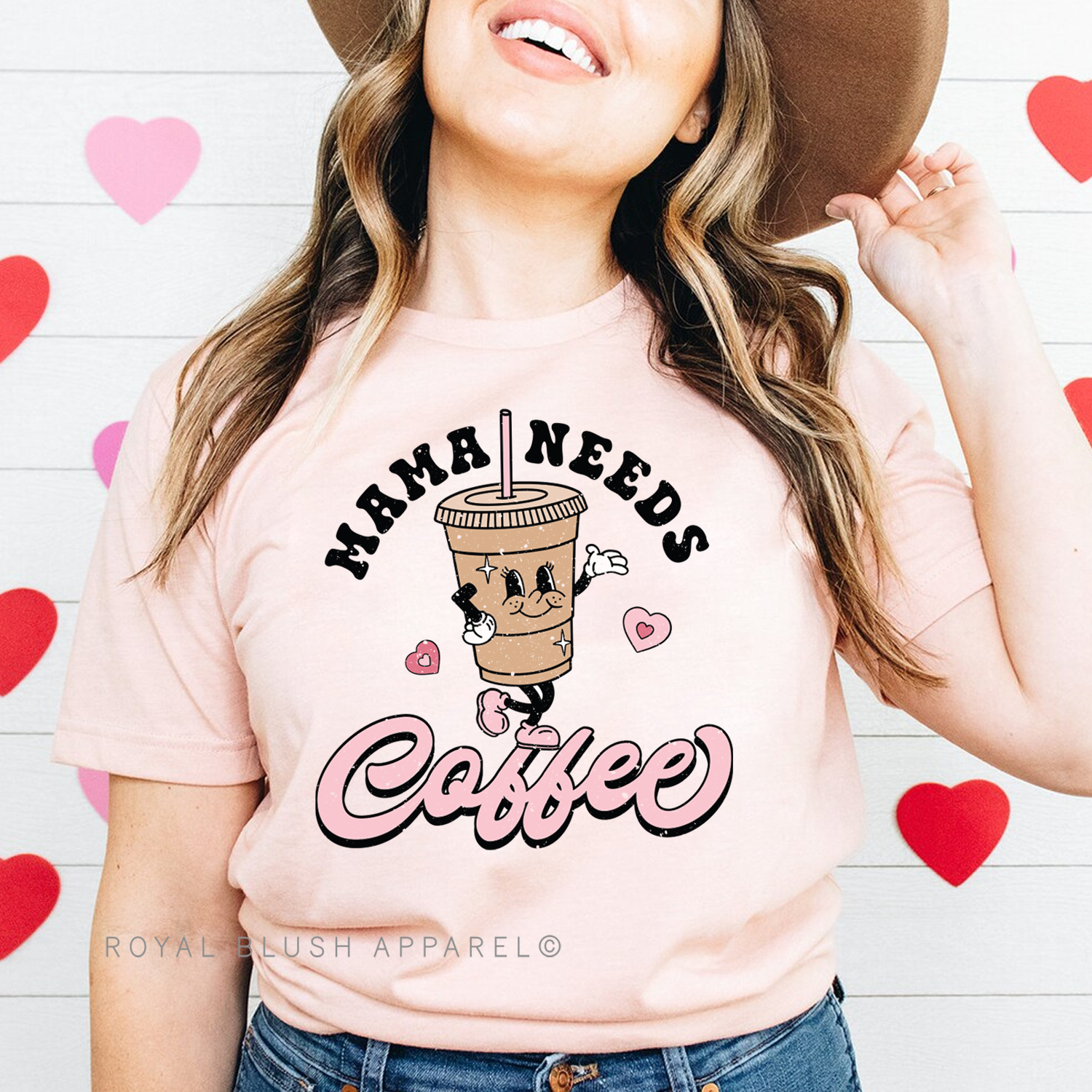 Mama Needs Coffee Full Color Transfer