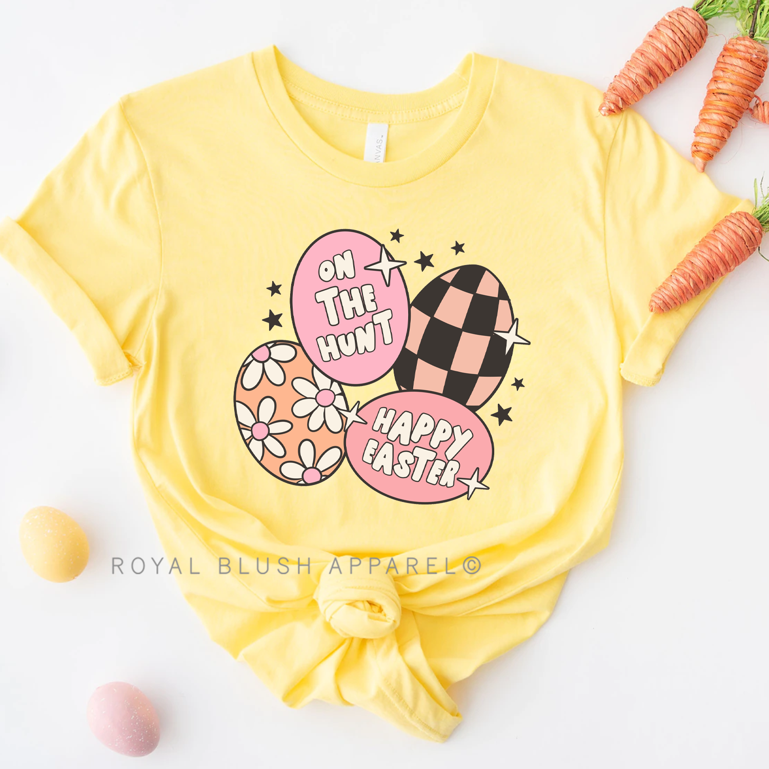 On The Hunt Eggs Full Color Transfer