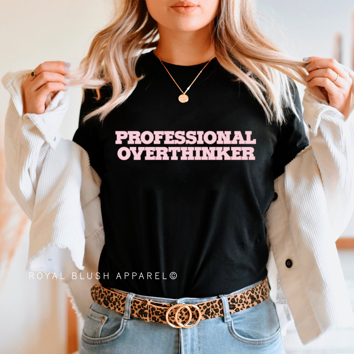 Professional Overthinker Full Color Transfer