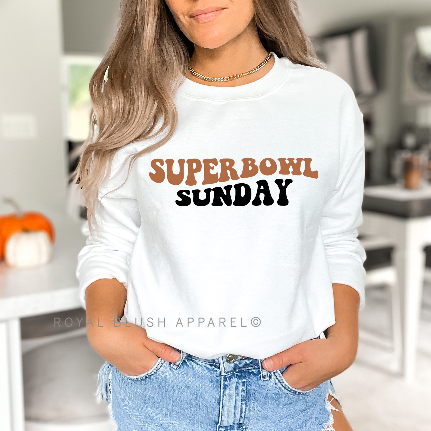 Superbowl Sunday Full Color Transfer