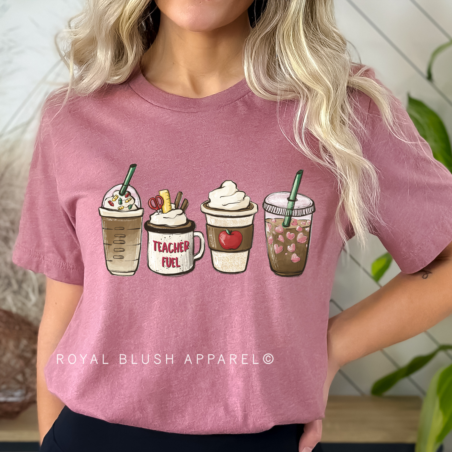 Teacher Fuel Coffee Full Color Transfer