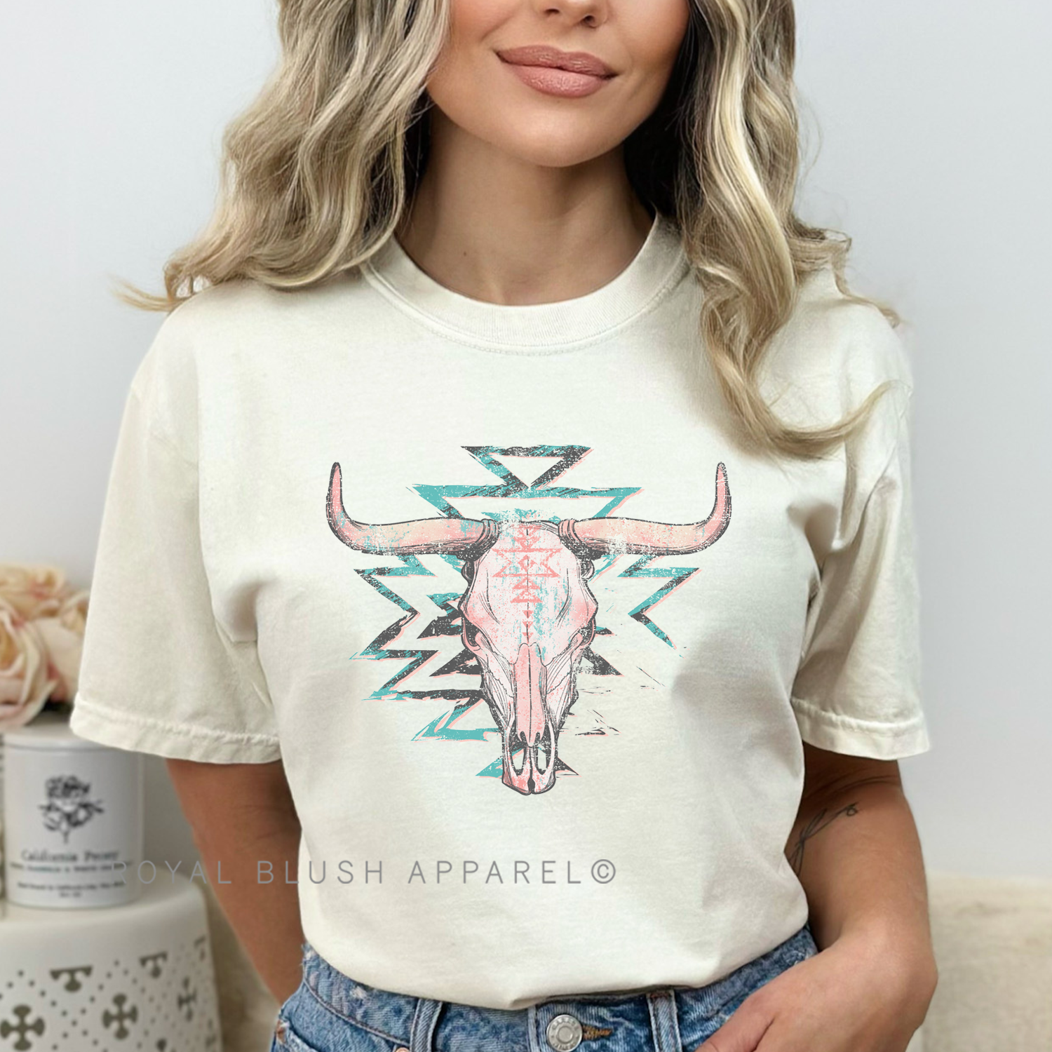 Welcome To The Wild West DTF Transfer ready-to-press DTF transfer shown on apparel