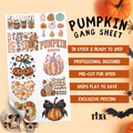 Pumpkin Pre-Designed Gang Sheet