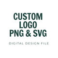 Fichier de conception numérique LOGO personnalisé PNG/SVG