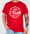 Bearded Inked Dad DTF Transfer ready-to-press DTF transfer shown on apparel