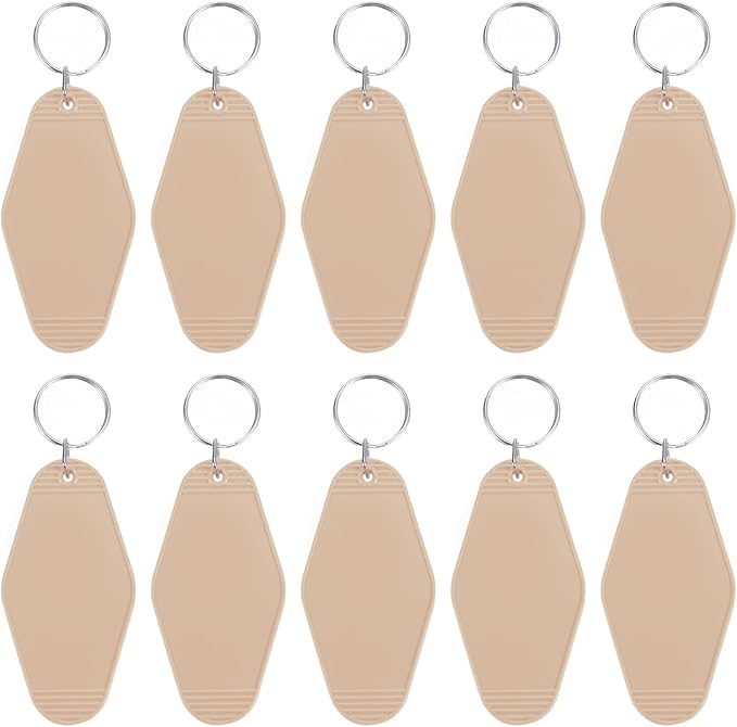 Blank Motel Keychain