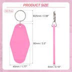Blank Motel Keychain