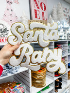 Santa Baby Chenille Patch