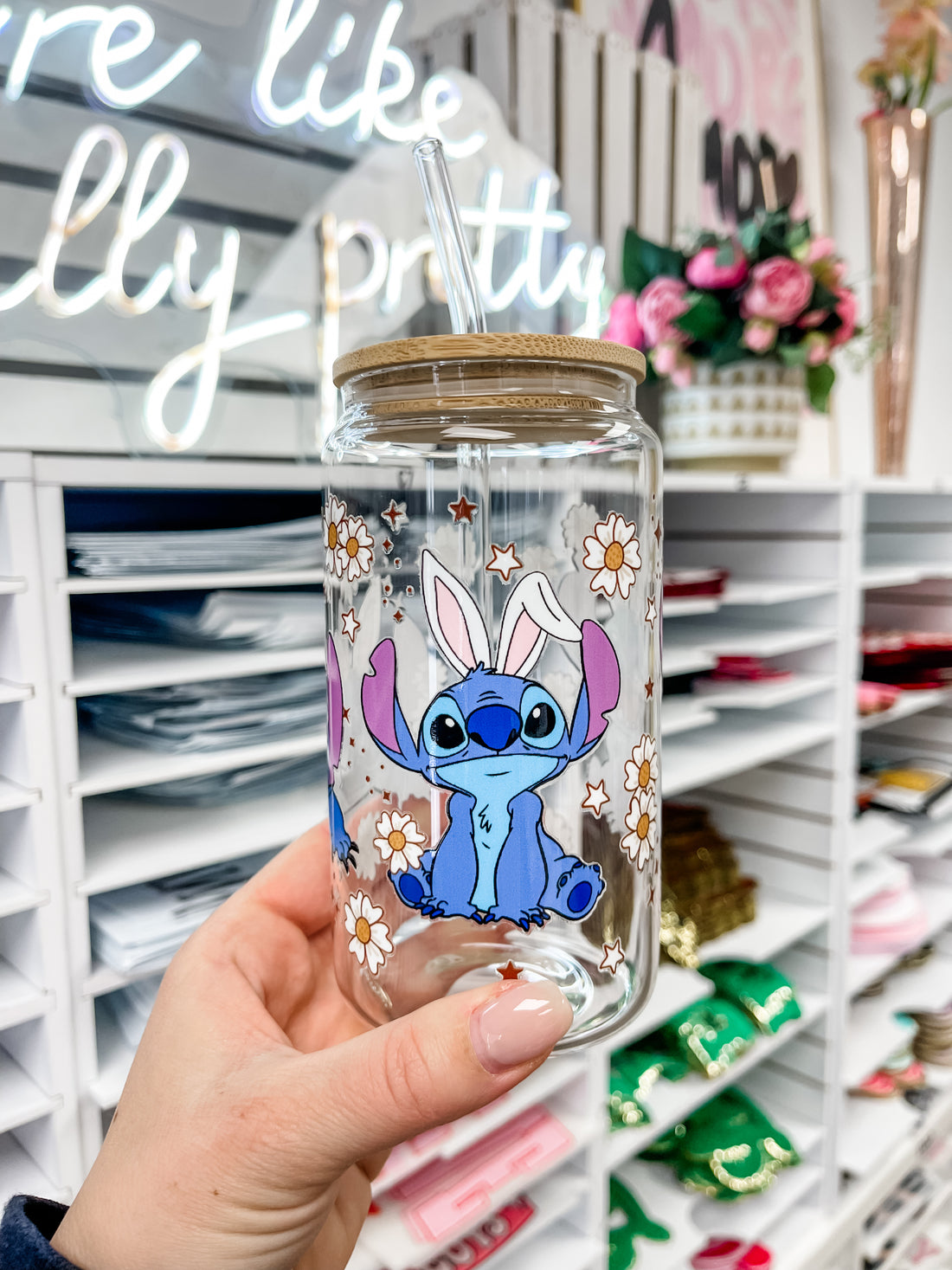 Easter Daisy Wrap UV DTF Sticker