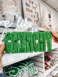 GRINCHY Sequin Patch