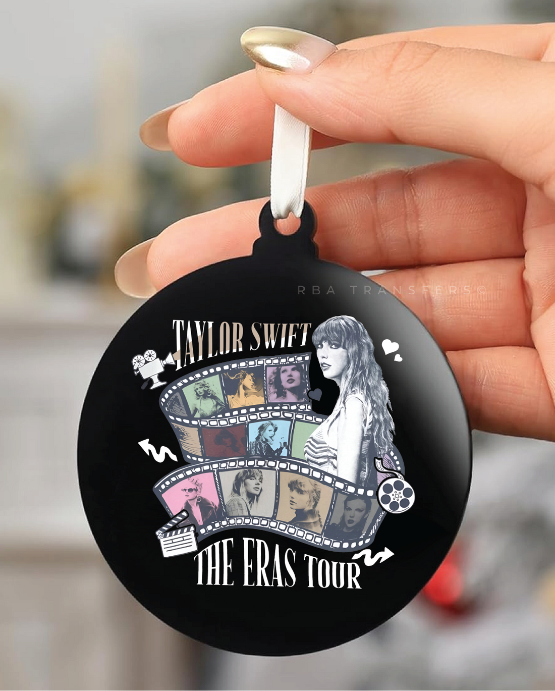 Film Taylor Swift UV DTF Autocollant