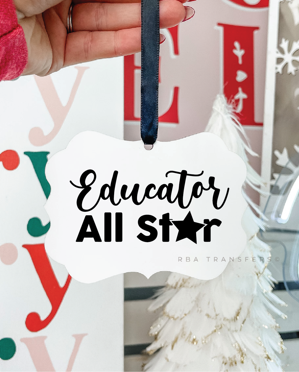 Educator All St★r UV DTF Sticker