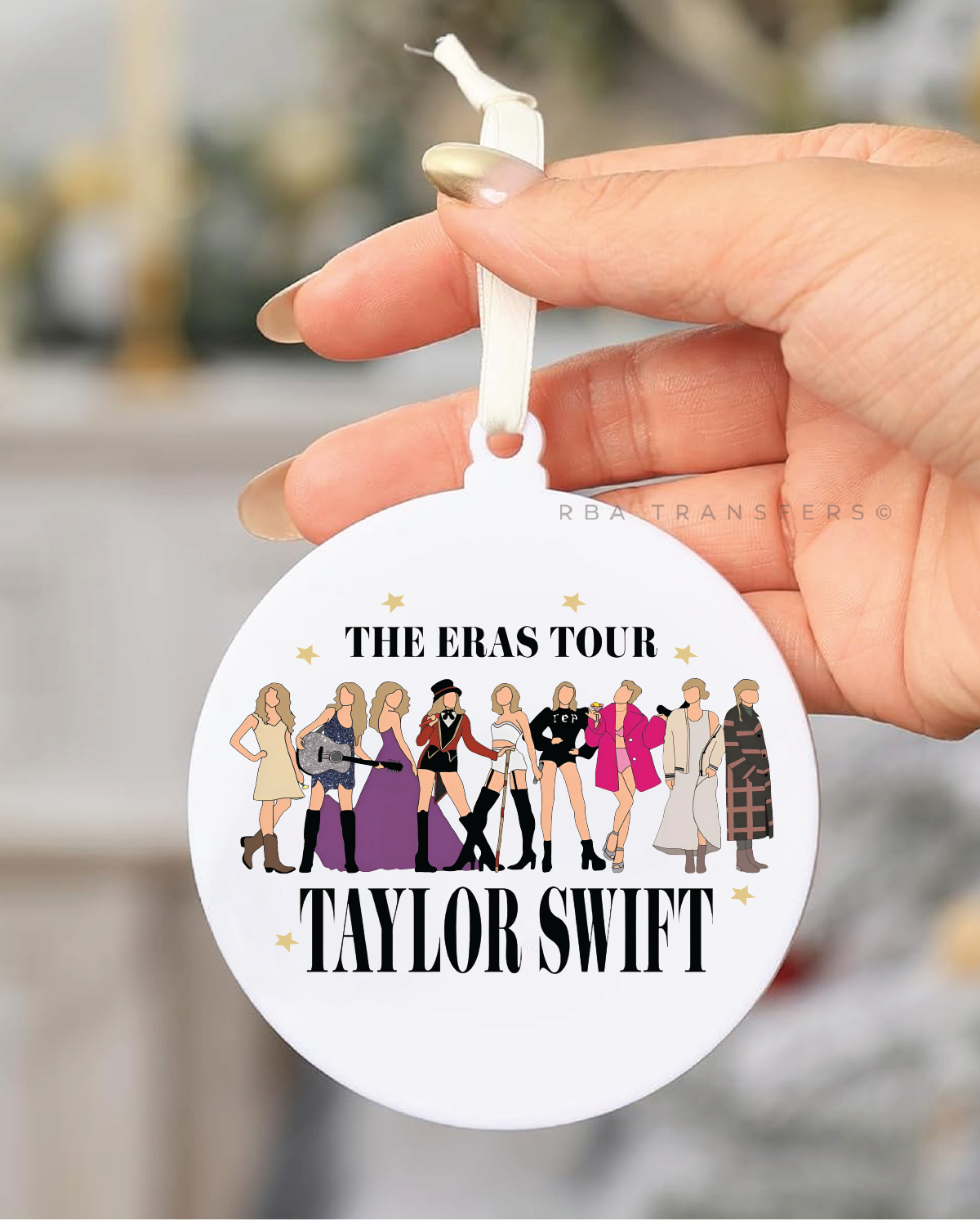 L’autocollant UV DTF Eras Tour Taylor Swift Icons