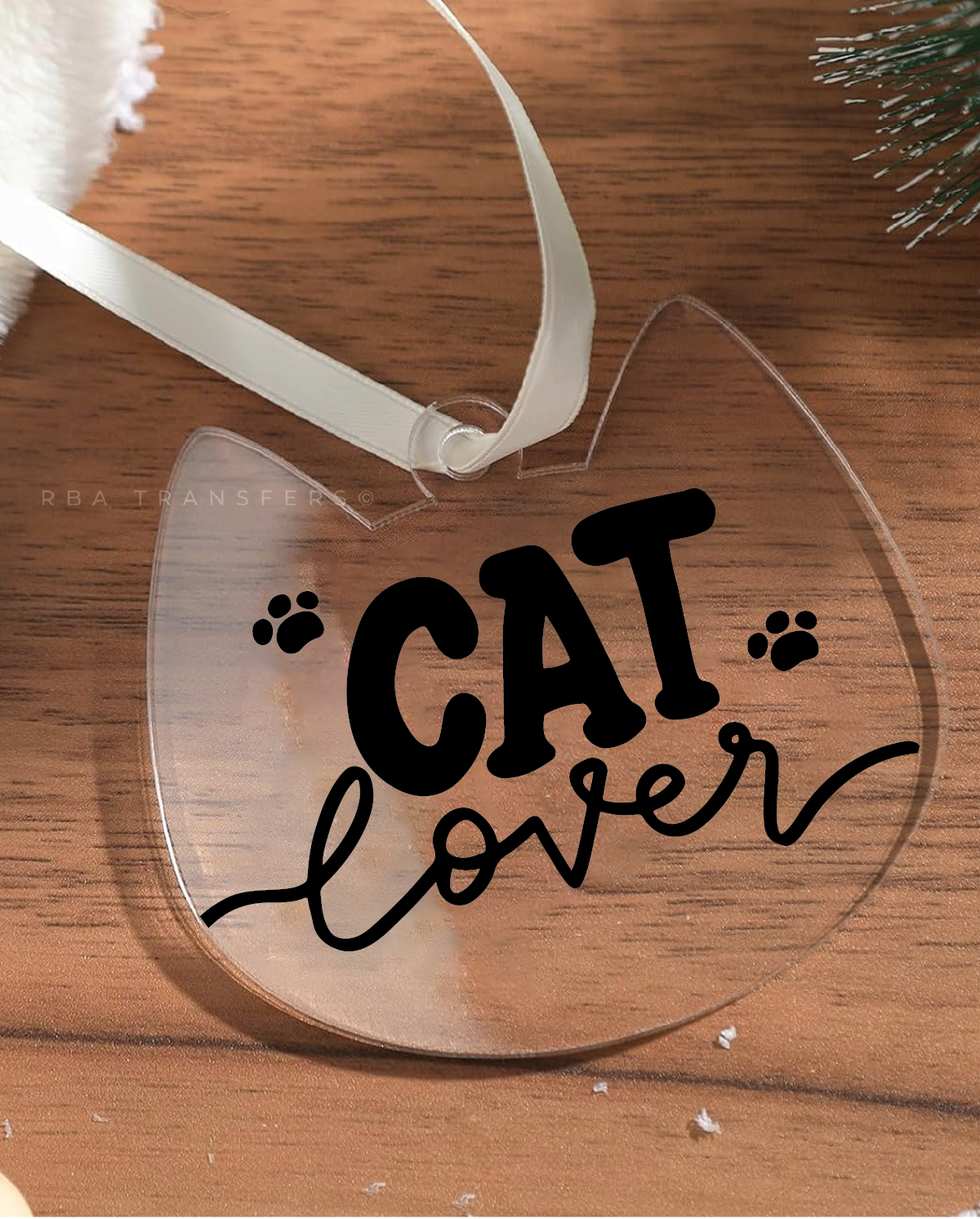 Cat Lover UV DTF Sticker