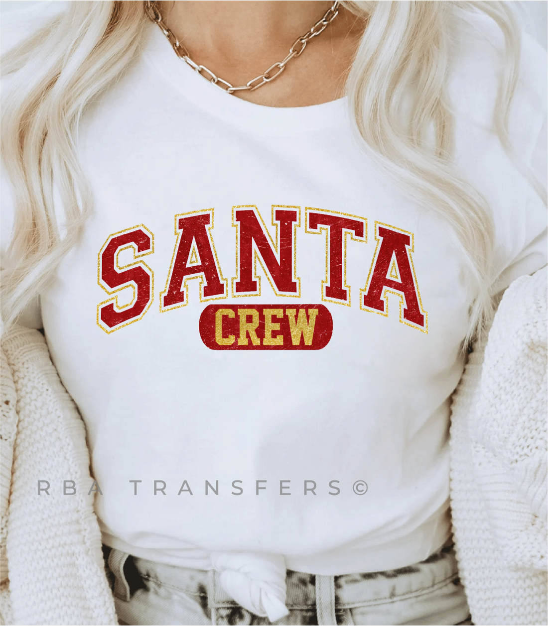 Santa Crew Full Colour Transfer