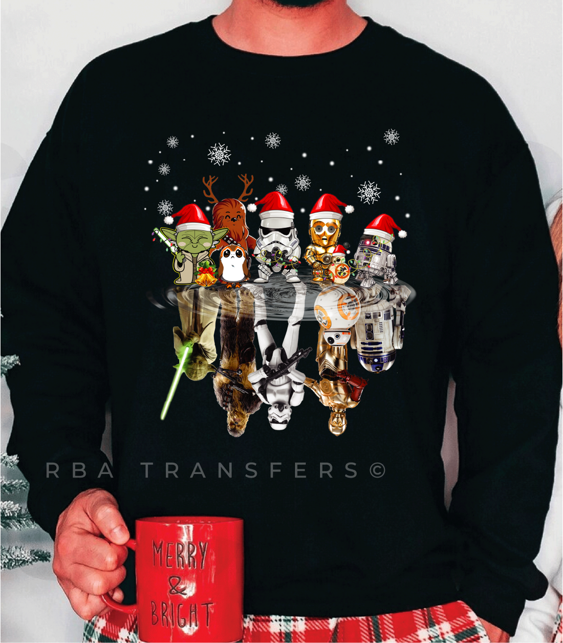 Star Wars Christmas Full Colour Transfer