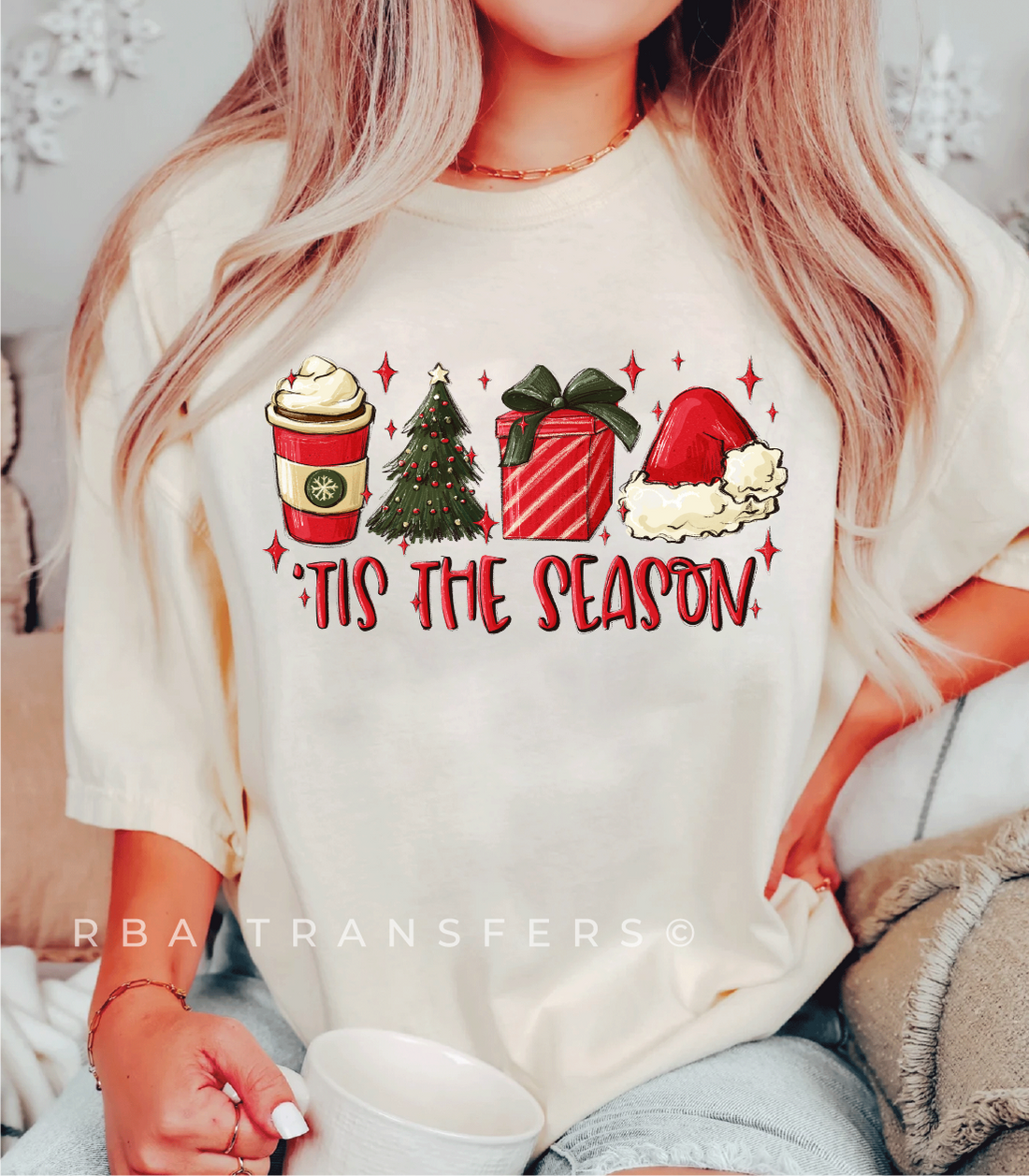 Présentez le transfert couleur « Tis The Season »