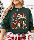Ghost Face Christmas DTF Transfer