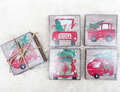 Holiday Set Of 4 Coasters