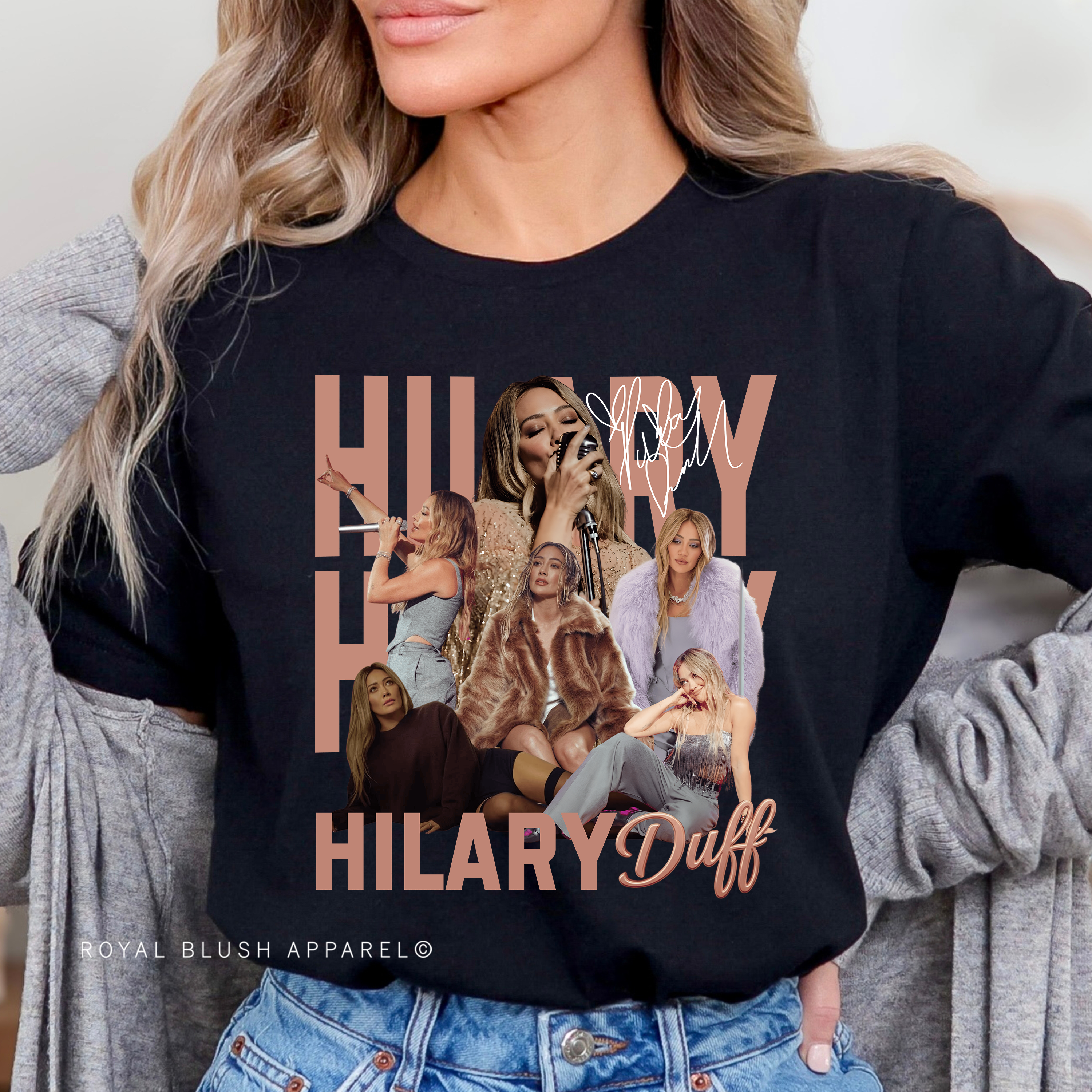 Hilary Duff Full Color Transfer