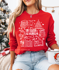 Doodle All Booked For Christmas DTF Transfer