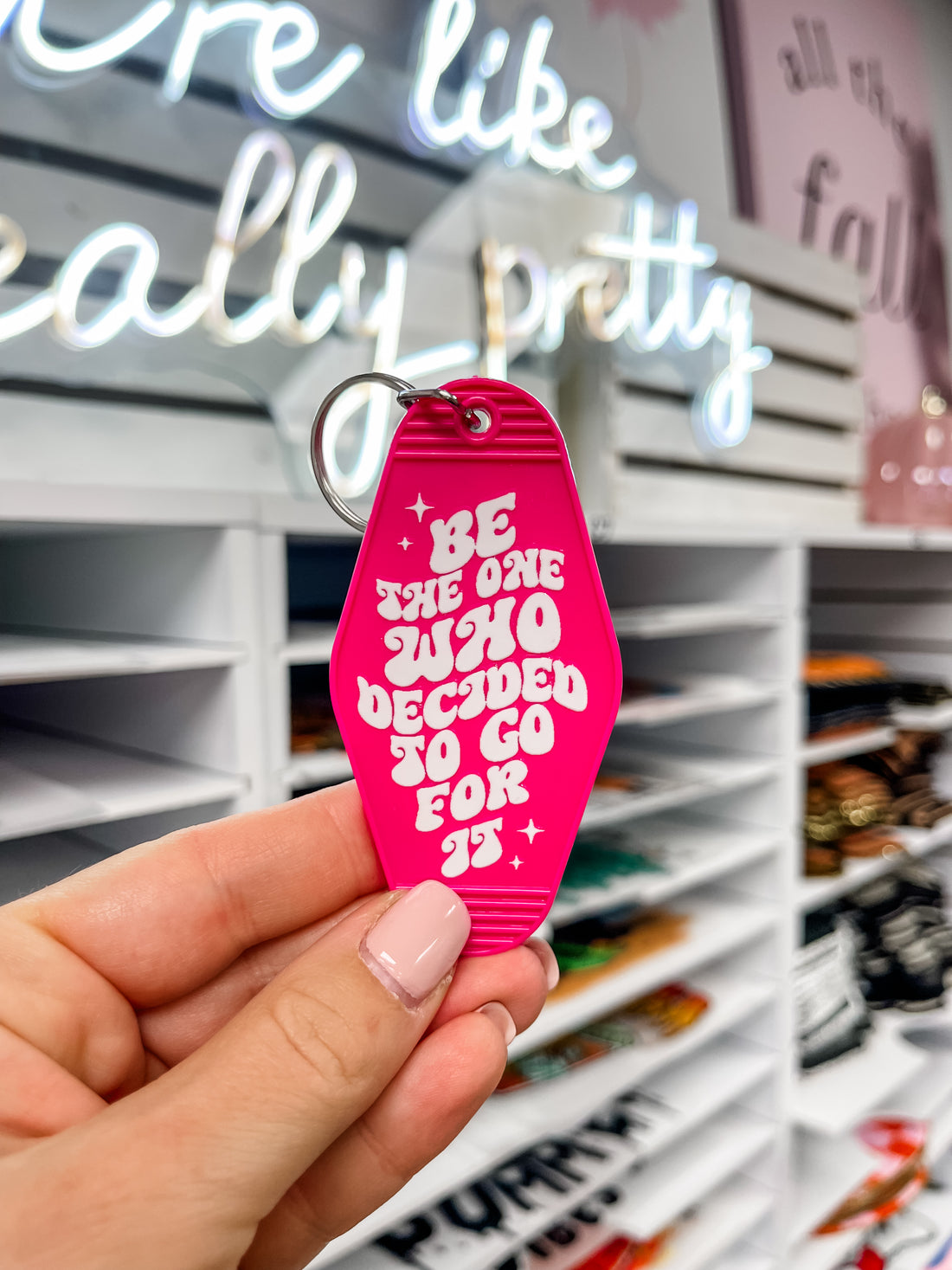Be The One Who Decided To Go For It UV Sticker